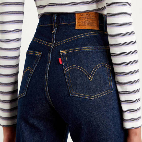 levis ribcage bootcut jeans